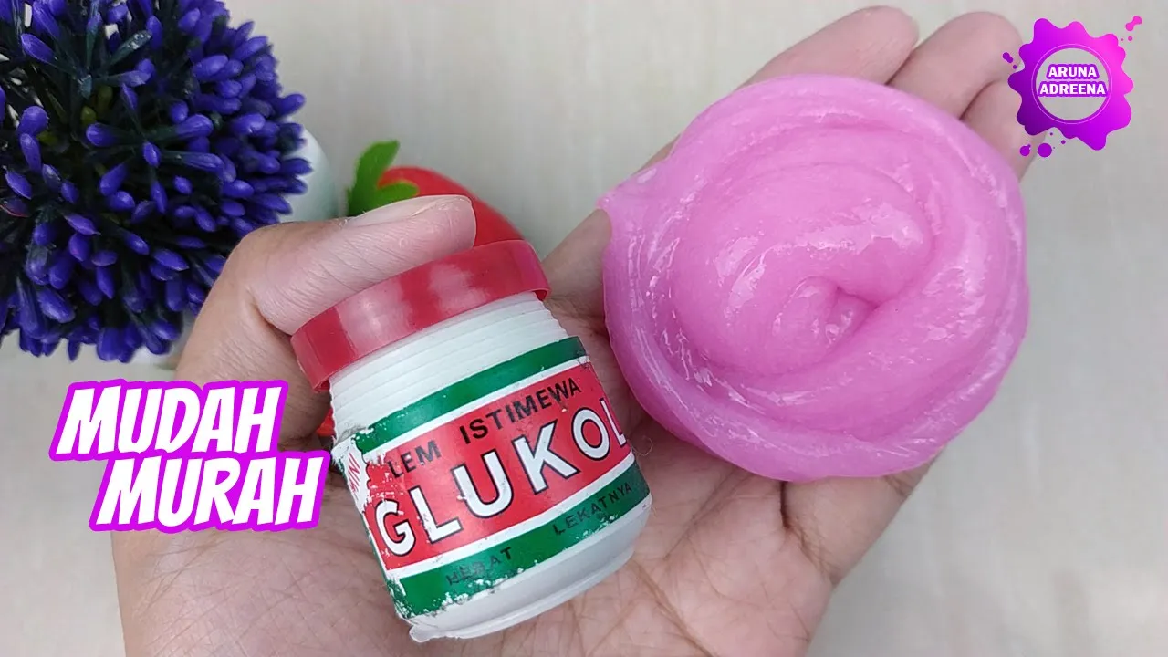 Cara Membuat Slime Dengan Lem Inikol Tanpa Gom atau Borax