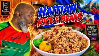 Haitian RICE & BEANS! 🇭🇹👀 Does Haiti have THE BEST RICE & PEAS?! (SO DELICIOUS!) | Deddy’s Kitchen