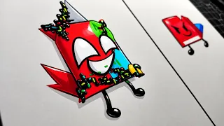 DIBUJO Friday Night Funkin' corrupted Vs Pibby Battle for Dream Island (BFDI) You’ll Make The Change