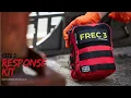 FREC 3 Response Kit Walkthrough Compact Medical Kit Rescue Red