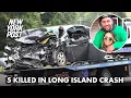 5 killed in tragic Long Island crash New York Post