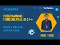 Mastering Dynamic Memory Allocation Exploring New and Delete Operators in Pointers in C