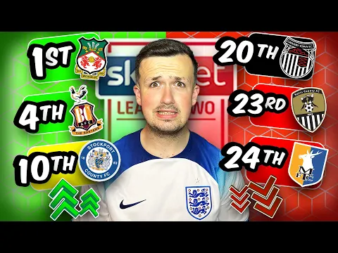Download MP3 MY LEAGUE TWO 23/24 PREDICTIONS