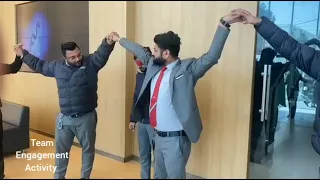 Team Engagement Activity For Employees In Door Office Activity 