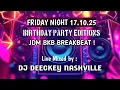 Lagu JDM BREAKBEAT JUMAT 17 0CT 2025 AT NASHVILLE