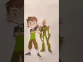 Download Lagu Two Ben 10 😍face exchange😁😁 #asmr #youtubeshorts #shorts #funny #drawing #cartoon