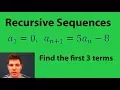 Recursive Sequences