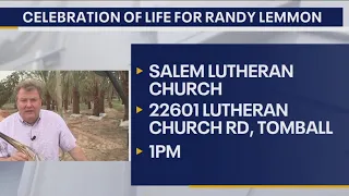 Randy Lemmon celebration of life ceremony being held Monday