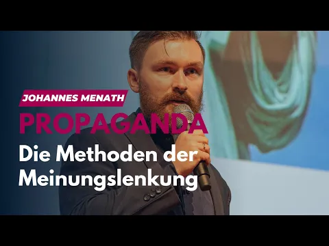 Johannes Menath: u00bbDie Methoden der Meinungslenkungu00ab