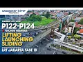 Lagu UPDATE LRT JAKARTA FASE 1B VELODROME - MANGGARAI | P122-P124 | 8 FEBRUARI 2026
