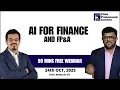 AI for Finance and FP A Webinar Oct 2025