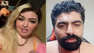 بتشحتى وبتستغلى أبنك المريـ ـض خناقة الفنان فادى خفاجه والفنانه مها احمد على التيك توك 