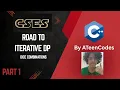 13 yrs old teen tries iterative DP C CSES Dice combinations Dynamic Programming