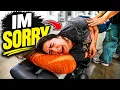 SHE LIED ABOUT HAVING BACK PAIN EMOTIONAL Chiropractic Asmr Neck Pain Relief Dr Tubio