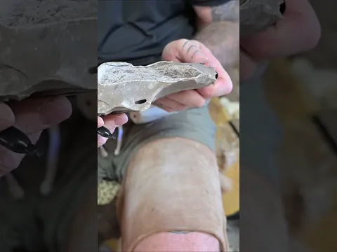 Clearing HINGES in Flintknapping