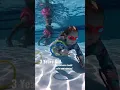 3 Yr Old Swimming Calming to collect diving rings