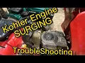 Kohler Engine Surging Problem and possible solution Kohler Courage Single