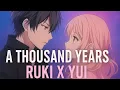Download Lagu A Thousand Years ~ Ruki x Yui | Diabolik Lovers More Blood AMV #amv #diabolikloversmoreblood