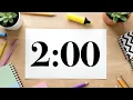 2 Minute Timer Peaceful Workspace For Focus Study Classrooms Back to School Chill Lofi Music
