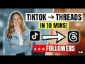 I Built a TikTok to Threads Pipeline in 10 Minutes N8N Free Blotato Template