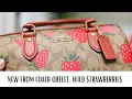 Coach Outlet Wild Strawberry Collection New Rowan Satchel