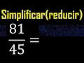 simplify simplified reduce fractions to their lowest irreducible simple expression