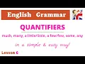 Download Lagu Quantifiers: much, many, little/few, a lot of, some, every, any - English Grammar lesson