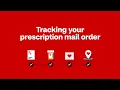 Tracking your prescription mail order