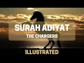 Download Lagu Surah Adiyat (Illustrated) | Beautiful Quran Recitation by Ridjaal Ahmed | Animated Tafseer
