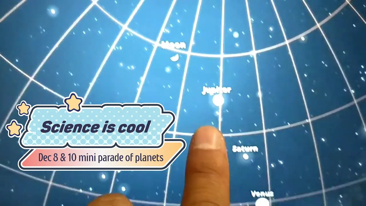 Science is cool - Dec 8 & 10, 2021 Parade of Planets