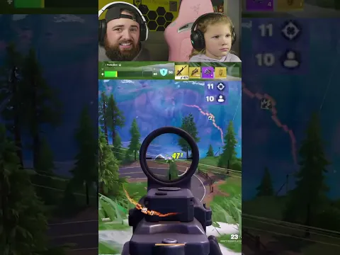 2 Year Old Fortnite Prodigy Runs Into a Hacker and Teaches Them a Lesson!! #fortnite #gaming