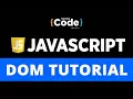 JavaScript DOM Tutorial JavaScript DOM Crash Course JavaScript Tutorial For Beginners SimpliCode