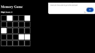 Memory game with Javascript
