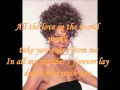 Download Lagu DIONNE WARWICK - ALL THE LOVE IN THE WORLD  ( LYRICS ) VINYL 1982