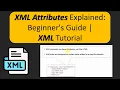 XML Attributes Explained Beginner s Guide XML Tutorial
