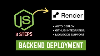 How to deploy js app on Render with MongoDB Step By Step