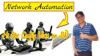 Network automation VLAN configuration using python scripts