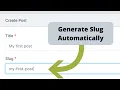 Laravel Generate SEO-Friendly URL Slug Automatically