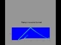 Density shadow-graph of Ramp in a wind-tunnel test case
