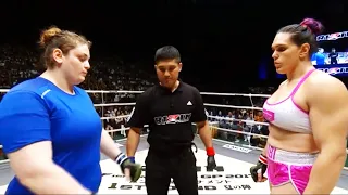 Oxana Gagloeva Russia vs Gabi Garcia Brazil MMA fight