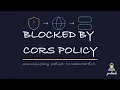 CORS Explained Why It Exists How It Works How to Fix It