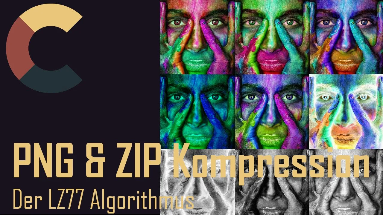 Komprimieren Teil 6 - PNG und ZIP Kompression mit dem LZ77 Algorithmus