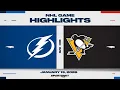 Lagu NHL Highlights | Lightning vs. Penguins - January 13, 2026
