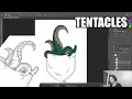 Tentacle Drawing - Timelapse