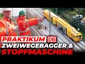 Download Lagu Zweiwegebagger \u0026 Stopfmaschine | Praktikum Deutsche Bahn