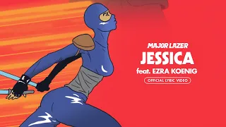 Download Major Lazer - Jessica (feat. Ezra Koenig) (Official Lyric Video) MP3