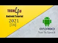 Android Application Development 16 Text To Speech