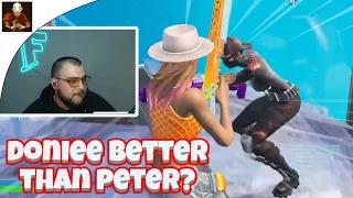PETERBOT vs DONIEE 1v1 ZONEWARS FORTNITE