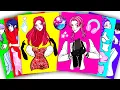 Download Lagu CRAZY NIGHT of HUNTRIX and SAJA BOYS - kpop demon hunters | sticker book diy