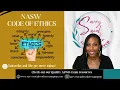 NASW Code of Ethics Review - Savvy Remix